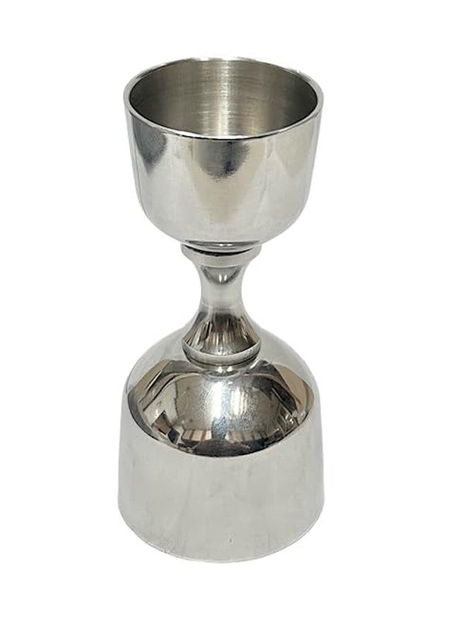 Dynore مقياس داينور المصنوع من الفولاذ المقاوم للصدأ، ثقيل الوزن، قوي ومتين، سعة 30/60 مل، على شكل وتد دامرو - Image 3